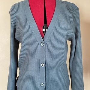 Blue Cardigan- A New Day